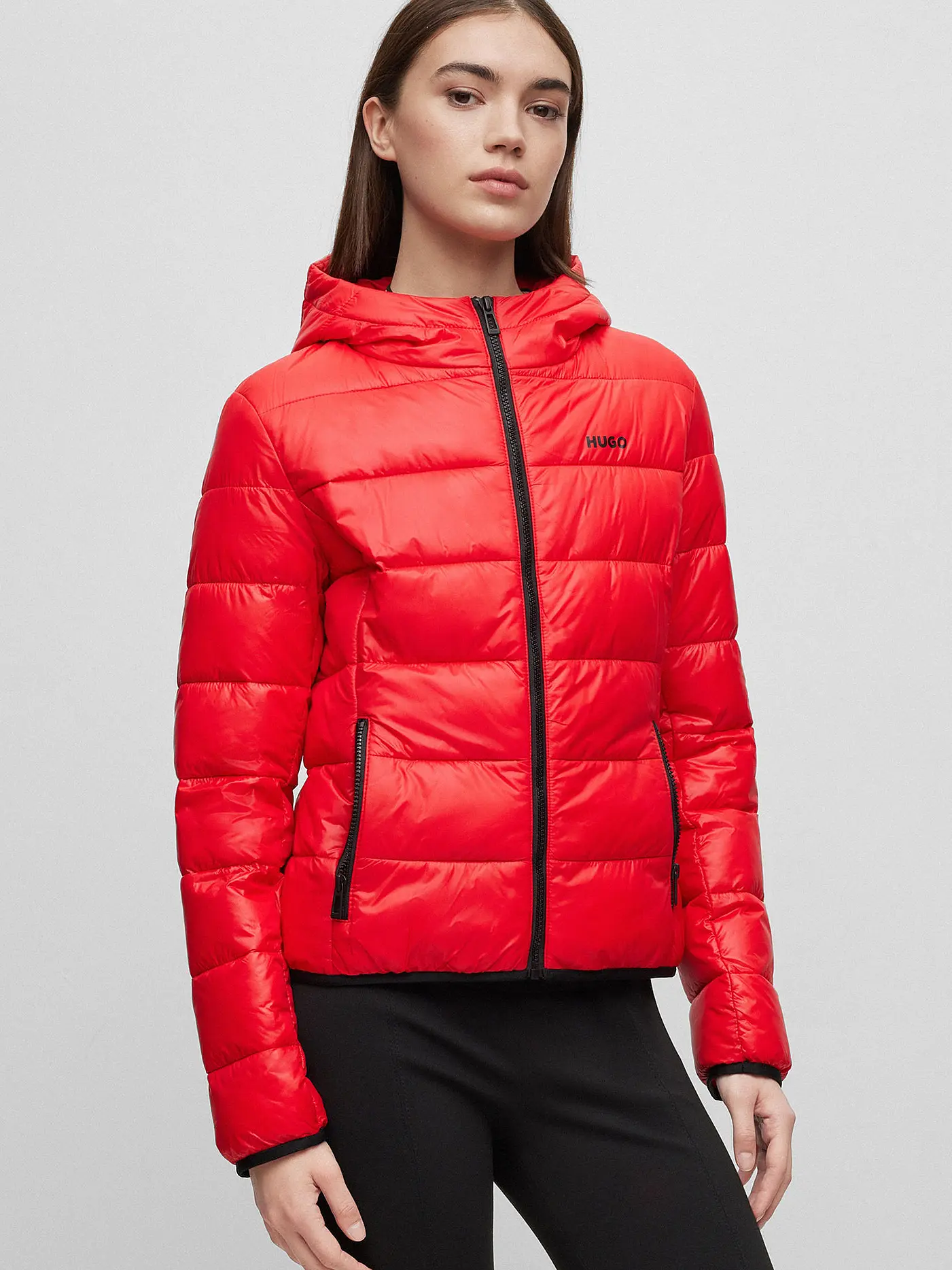 HUGO | Leichtsteppjacke Famara | rot
